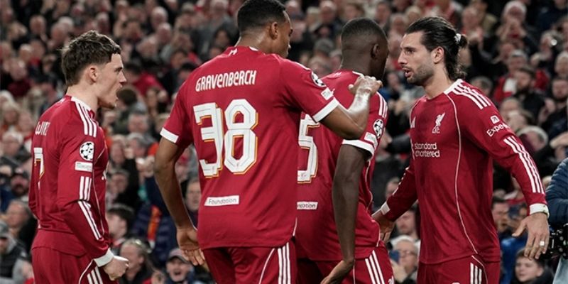 Liverpool Đấu Với Galatasaray: Salah Rực Sáng, Slot Giải Mã C1 Toàn cảnh trận đấu hiệp 1 trận đấu
